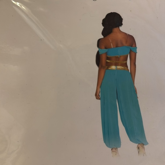 princess Jasmine costume with GENIE lamp NWT - Adult  Small - Picture 2 of 5
